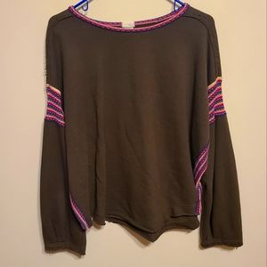 Natural life grey l/xl sweater